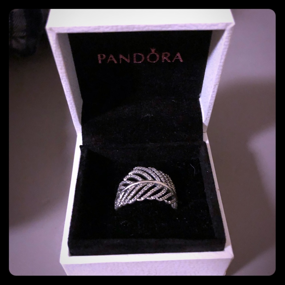 Never worn Pandora ring!
